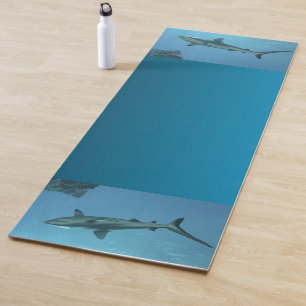 Grauer Riffhai am Korallenriff der Insel Yap Yogamatte
