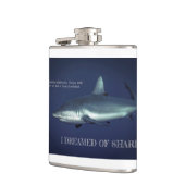 Grauer Riffhai in Jap Mikronesia Riesenkaffee Tass Flachmann (Links)