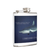 Grauer Riffhai in Jap Mikronesia Riesenkaffee Tass Flachmann (Rechts)