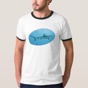 Grauer Riffhai, Yap Island - Fotodesign T-Shirt