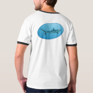 Grauer Riffhai, Yap Island - Fotodesign   T-Shirt