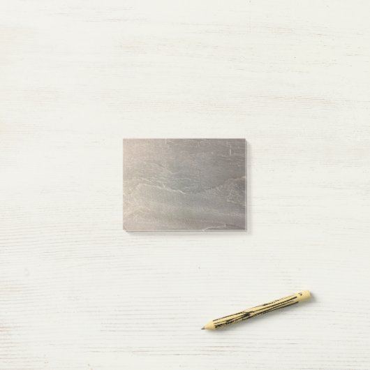 Grauer Schiefer Post-it Klebezettel (Auf Schreibtisch)
