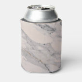 Grauer, schwarzer Marmor essen Drink und fühlen Si Dosenkühler (Kanne Rückseite)