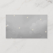 Grauer Star-Sky-Buchungsanfrage Visitenkarte (Rückseite)