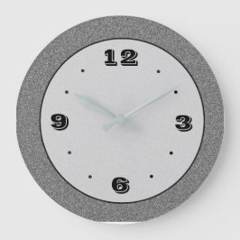 Grauer Steineffekt mit Black> schlichten Uhren