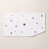 Grauer Stern-Entwurf Badhandtuch Set (Handtuch)