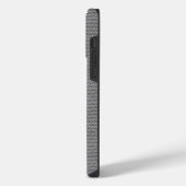 Grauer Stil iPhone Hülle (Linke Seite)