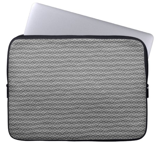 Grauer Stil Laptopschutzhülle (Vorderseite)