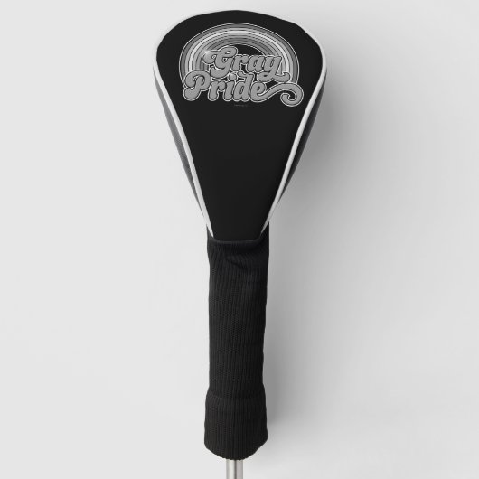 Grauer Stolz (Senior) Golf Headcover (Vorderseite)