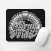 Grauer Stolz (Senior) Mousepad (Mit Mouse)