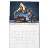 Grauer Tabby-Kalender Kalender (Jan 2027)