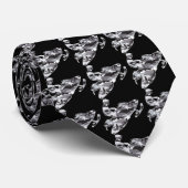 Grauer TarnungSnowmobile Krawatte (Gerollt)