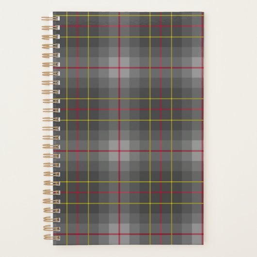 Grauer Tartan Planer (Vorderseite)