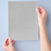 Grauer texturierter Hintergrund Flyer (Hand)