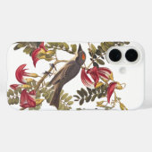 Grauer Tyrant Audubon Bird auf Hummingbird Tree Case-Mate iPhone Hülle (Rückseite (Horizontal))