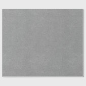 Grauer Ultrasuede Blick Geschenkpapier (Flach)