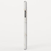 Grauer und hellbrauner Marmorstein Case-Mate iPhone Hülle (Hinten/Rechts)