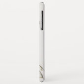 Grauer und hellbrauner Marmorstein Case-Mate iPhone Hülle (Hinten/Links)