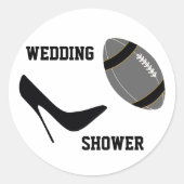 Grauer und schwarzer Umschlag Aufkleber (Vorderseite)