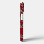 Grauer Viktorianischer Ziermaron Case-Mate iPhone Hülle (Rückseite / Rechts)