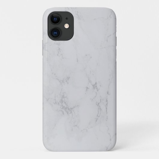 Grauer weißer Marmor Case Mate Barely There Apple (Rückseite)