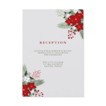 Grauer Winter Holiday Mason Jar Wedding Empfang