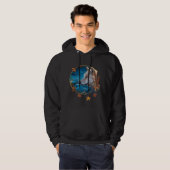 Grauer Wolf DER GROSSE ANTRAG Hoodie (Vorne ganz)