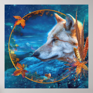 Grauer Wolf DER GROSSE ANTRAG Poster