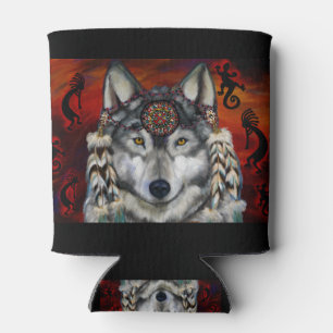 Grauer Wolf Dosenkühler