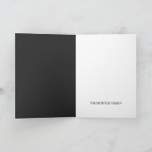 Grauer Wolf, glückliches Halloween Karte (Innenseite)