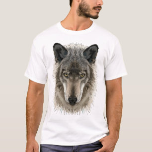 Grauer Wolf, Grauer Wolf, Wolf, Wölfe, Wolfspass T-Shirt