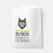 Grauer Wolf, Halloween-Party Geschenktütchen (Vorderseite)