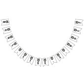 Grauer Wolf, Halloween-Party Wimpelkette (Alle)