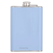 Grauer Wolf HowlingColorado Flachmann (Rückseite)