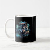 Grauer Wolf Jagdgründe Kaffeetasse (Links)