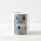Grauer Wolf Kaffeetasse (Mittel)