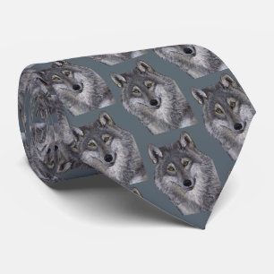 Grauer Wolf Krawatte