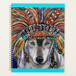 Grauer Wolf Kunst Planer