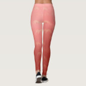 Grauer Wolf Leggings (Rückseite)