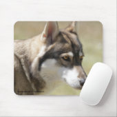 Grauer Wolf Mousepad (Mit Mouse)