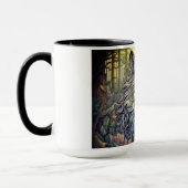 Grauer Wolf  Tasse (Links)