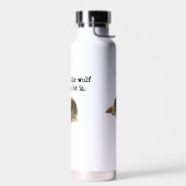 Grauer Wolf Trinkflasche (Links)