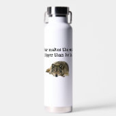 Grauer Wolf Trinkflasche (Vorne)