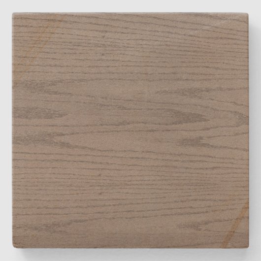 Grauer Woodgrain Square Untersetzer (Vorderseite)