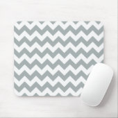Grauer Zickzack Zickzack Paloma Mousepad (Mit Mouse)