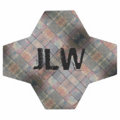 Grauer Ziegelball Fußball (Flach)