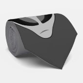 Graues alien krawatte (Gerollt)