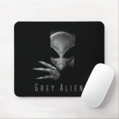 GRAUES ALIEN MOUSEPAD (Mit Mouse)