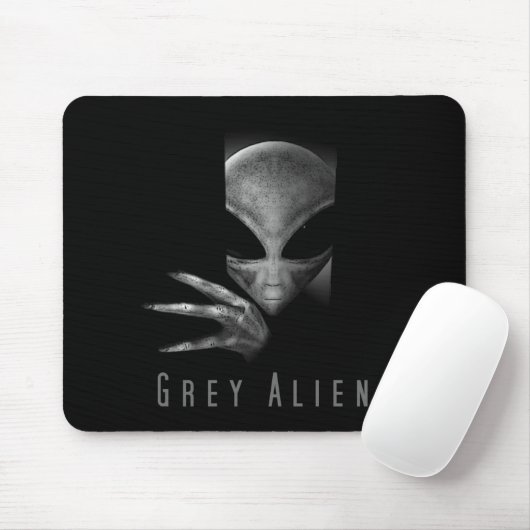 GRAUES ALIEN MOUSEPAD (Mit Mouse)