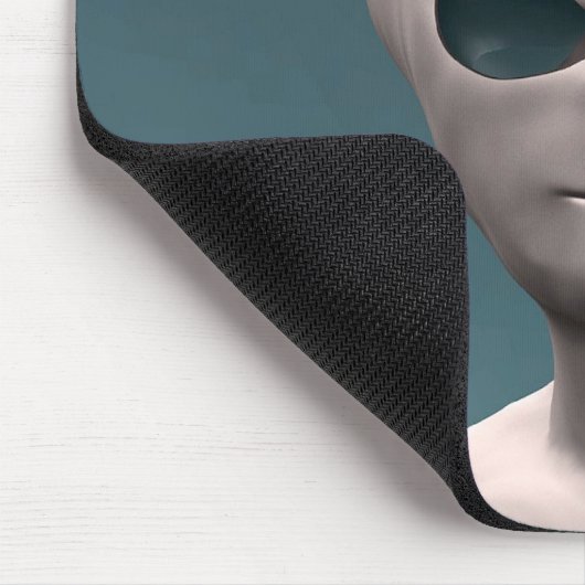 Graues alien mousepad (Ecke)
